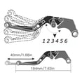 thumbnail image 4 of Applicable to Brake Clutch Lever For Yamaha Nmax 155 150 125, 4 of 5