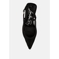 thumbnail image 5 of Kiev Mesh Pin Buckle Pointed Mules, 5 of 7