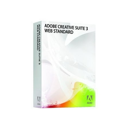 Adobe Creative Suite 3 Web Standard - Box pack (upgrade) - 1 user - upgrade from Macromedia DreamWeaver / Flash - DVD - Win - Universal English