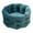 Navy, variant on Super Soft Velvet Cuddle Cup Pet Bed - Round High-Sided Cat & Small Dog Bed with Non-Skid Bottom, Durable, Comfortable, and Machine Washable