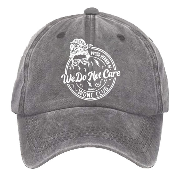 We Do Not Care Club Hat, We Do Not Care Club Merchandise, WDNC Trucker Hats For Women Man