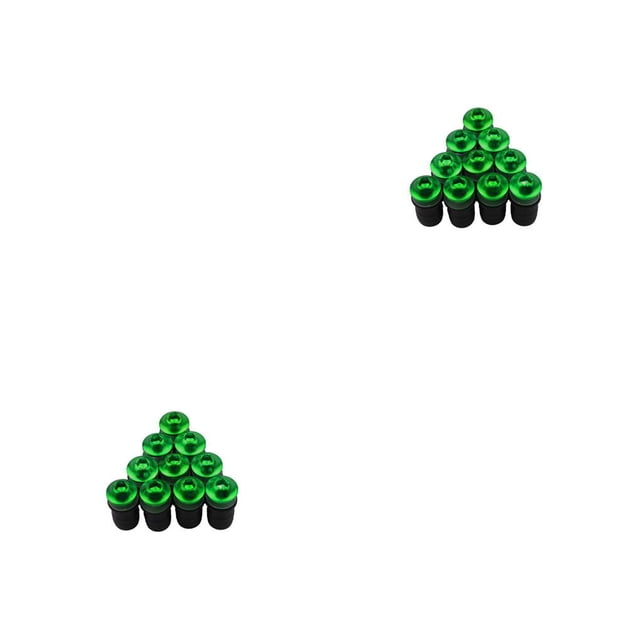 Speravity 10 tornillos universales para parabrisas de motocicleta M5x16mm pernos para parabrisas de motocicleta Kit surtido de reparación piezas Type5 NO5