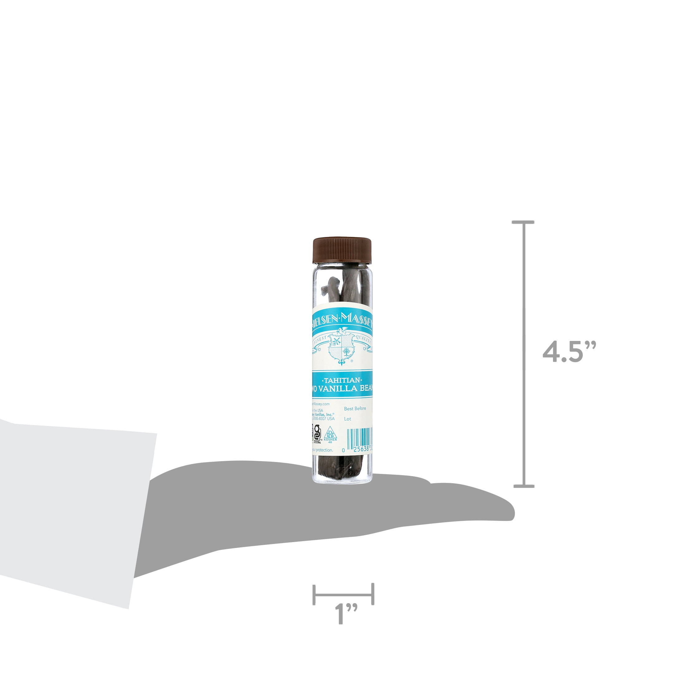 Nielsen-Massey Tahitian Vanilla Beans, 2-Bean Vial