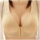 thumbnail image 1 of WILLBEST Brasier Maidenform Mujer Sujetador De Acero Fino Para Mujer, Con Botones Delanteros, Transpirable, Cómodo Y Con Frunces, 2888, 1 of 3