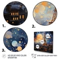 thumbnail image 3 of Designart "Of Lights Paris City art painting V" Architecture Canvas Art Print, 3 of 5