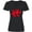 AB-Black, variant on Inktastic Autism Awareness Be Kind Red Puzzle Piece Women's V-Neck T-Shirt