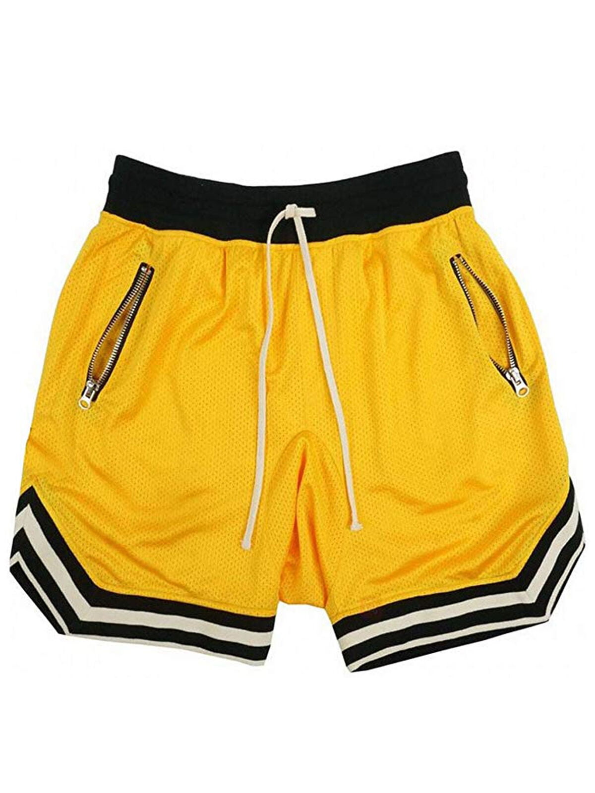 Lookwoild Men's Casual Shorts Pants Athletic Breathable Mesh Running Basketball Quick Dry