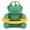 Green, variant on Rupoun Safe Baby Bath Thermometer Floating Water Temperature Display Cute Animal Toy Pink Pig for Newborns and Toddlers (3.3x3.5 inches / 8.5x9.0 cm)