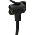 Blackburn Bicycle Foot Pump with Pressure Gauges with Presta and Schrader Valves, Black