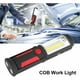 thumbnail image 2 of Luz de trabajo LED recargable con linterna LED magnética, lámpara LED COB de 2200 mAh, 650 lm, 3 W, para coche, garaje, taller, camping, bricolaje, color rojo, 2 of 5