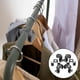 thumbnail image 5 of 30 ganchos para colgar ropa en cascada, extensores de plástico para organizar la ropa, ahorradores de espacio, para armarios y armarios., 5 of 7