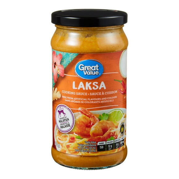 Great Value Laksa Cooking Sauce, 400 mL