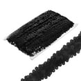 thumbnail image 1 of Unique Bargains 10 Yards 1.2 Inch Elastic Sequins Trim Flat Stretch Sequin Ribbon Strip, Black, 1 of 4
