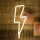 thumbnail image 1 of Letreros de luz LED decorativos con diseño único, luz de arte blanca cálida alimentada por batería y USB para habitación de niños, 1 of 8