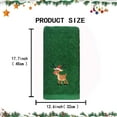 thumbnail image 4 of Taotanxi Embroidered Christmas Towels, 3-Pack Gift Set; 100% Cotton, Multi-Purpose Hand & Dish Towels for Kitchen & Bath by Taotanxi, 4 of 7