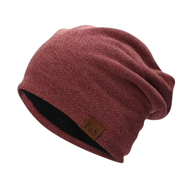 Chapeau de Rangement Chapeau de Protection Tout-Match Plus Chapeau de Velours Chaud à Froid Tricoté Chapeau de Pile