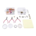 thumbnail image 2 of Beading Jewelry Making Kit, Jewelry Making Supplies Handcrafted Gifts with Storage Box for Studio for Beginners, 2 of 7