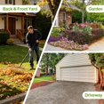 thumbnail image 7 of Garden Rake Adjustable Handle Extends 36" to 51" with 15.6" Wide Rake Head & 11 Steel Tines, Heavy Duty Thatch Rake for Leaves, Grass, Mulch & Pine Needles Ergonomic Yard Cleanup Tool for Lawn & Gar, 7 of 7