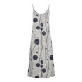 thumbnail image 5 of Holiday Dresses for Women Summer Dresses For Women Print Sleeveless Round Neck Dress Casual Long Dresses D Multicolor S, 5 of 5