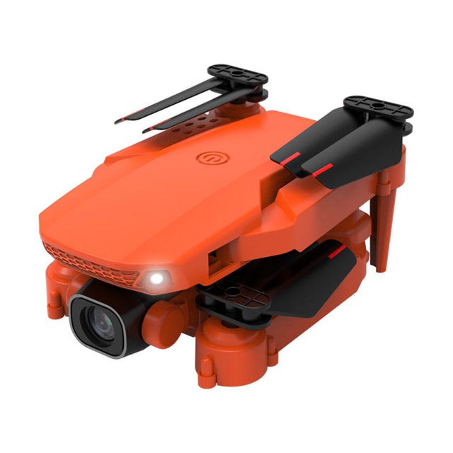 Monstrate Dron de 2,4 Ghz, cuadricóptero rodante de 360 grados para toma de fotos, 3 canales, avión de Control remoto recargable, juguete Accesorios para drones aéreos Naranja 1pc Kamera