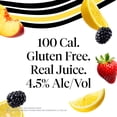 thumbnail image 5 of NUTRL Vodka Hard Seltzer, Lemonade Variety 8 pack, 12 fl oz Slim Aluminum Cans, 4.5% ABV, 5 of 9