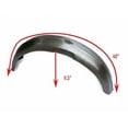 thumbnail image 4 of BSA Front Rear Mudguards Fender Set Ready to Paint WM20 M21 M33 Models, 4 of 5