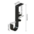 QAZIWE 2 In 1 Garland And Stocking Hanger 2025 Upgraded Garland And