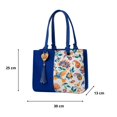 thumbnail image 2 of Bolsa Yute Para Mujer Fana Palmira Color Azul Elegante, 2 of 2