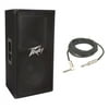 Peavey Pv112 Pro DJ Single 12" 800W Passive Speaker & 1/4" To 1/4" Cable Package