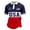 WenDA04_Dark Blue, variant on Patriotic American Flag Polo Shirt for Men Big and Tall American 250th Anniversary 1776 2026 Polo Shirt for 4th of July Gifts Red L