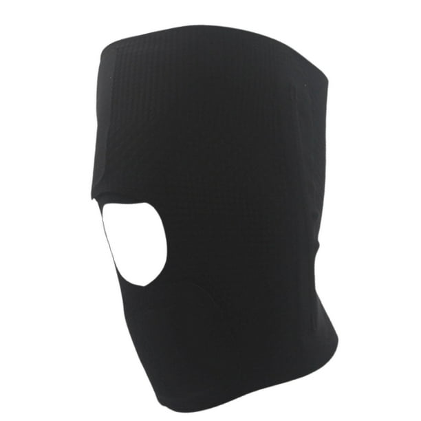 Rodillera suave, transpirable, fina, profesional, equipo de protección para la rodilla. XL Negro