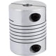 thumbnail image 1 of 8mm To 10mm Shaft Coupling 19mm Length 25mm Diameter Stepper Motor Coupler Aluminum Alloy Joint Connector For 3d Printer Cnc Machine Diy Encoder, 1 of 3
