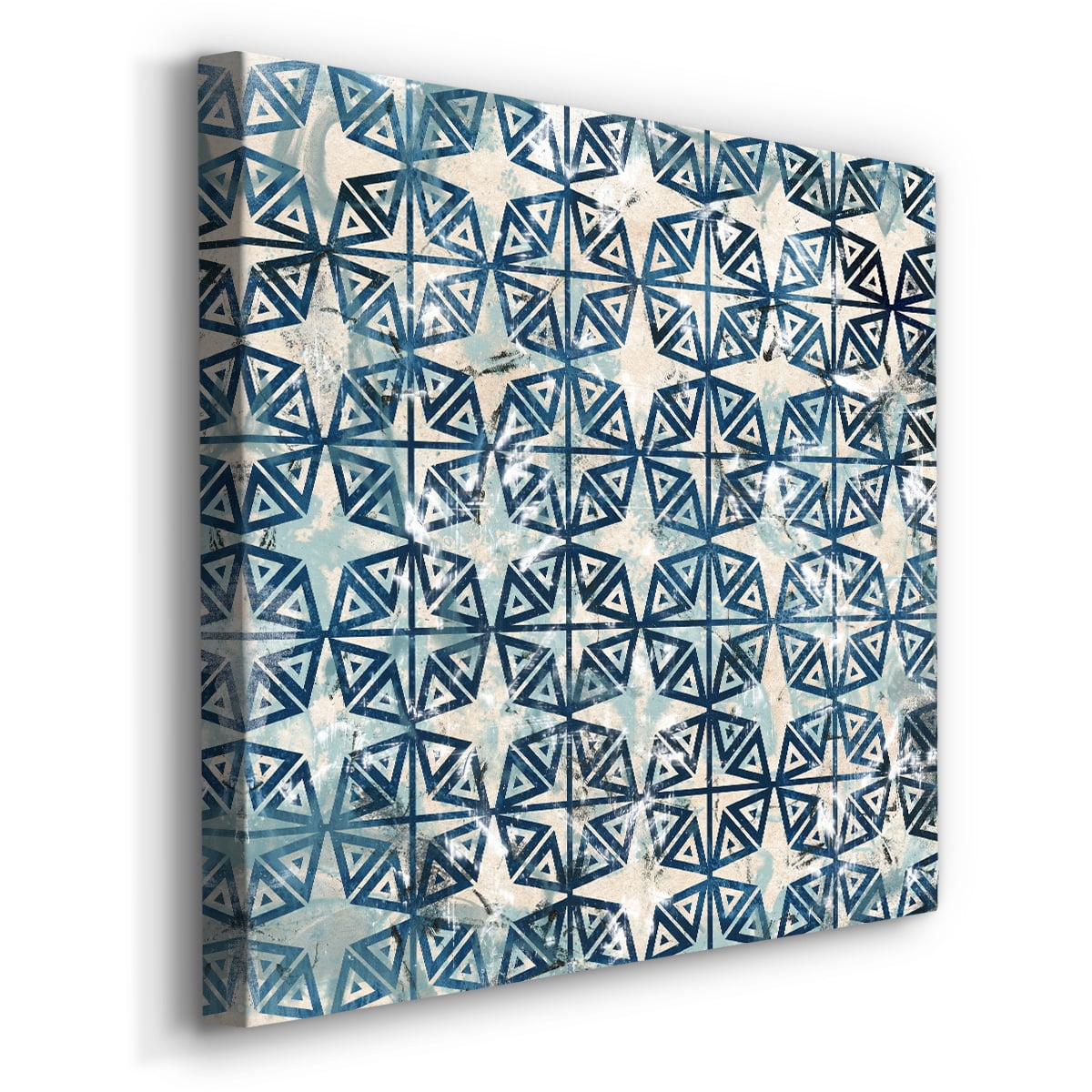 Wexford Home Tile-Dye IV-Premium Gallery Wrapped Canvas, 40" x 40" - Ready to Hang