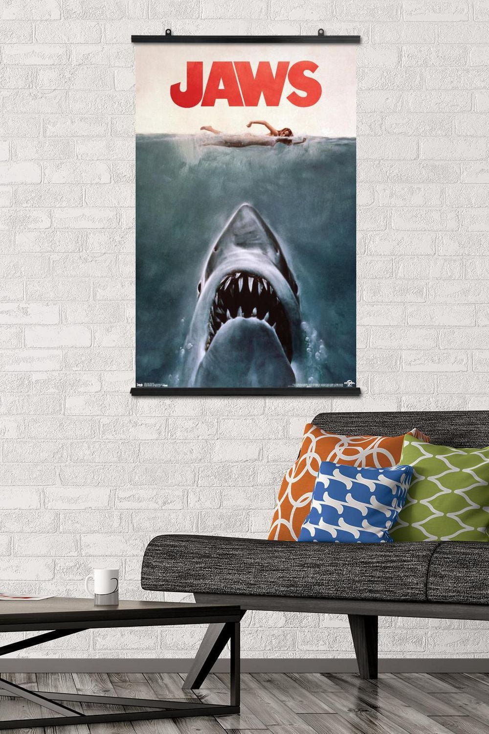 Jaws - One Sheet Wall Poster, 22.375" x 34"