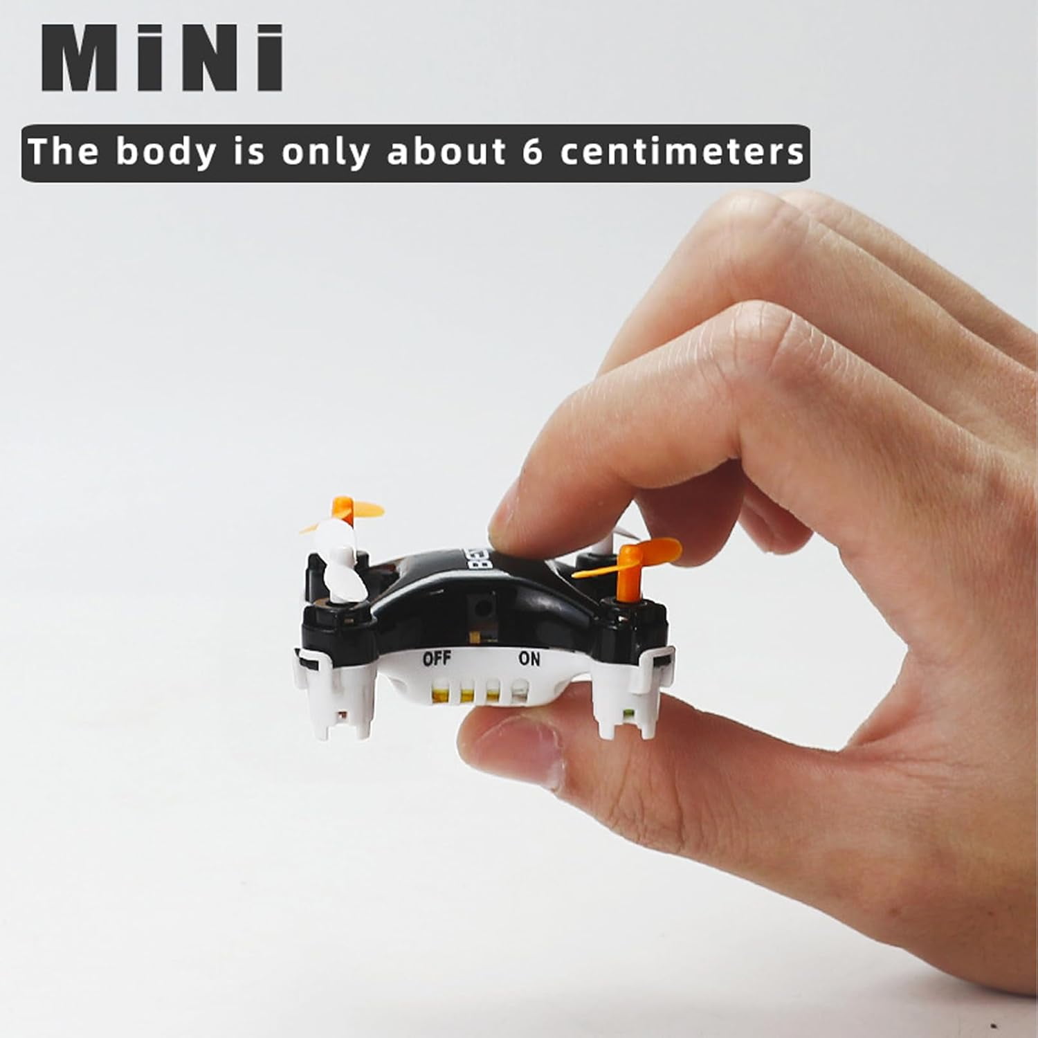 All-Ages Mini Drone with Easy Stunt Flights & 360° Tricks - Perfect Beginner-Friendly Flyer, Mini Drones with LED & Altitude Hold & Propeller Protection, For Indoor Outdoor (Blue)