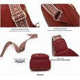 thumbnail image 6 of Women's Fashion Casual Solid Color Crossbody Bag, Solid Color Lightweight Crossbody Bag, Solids Colors Handbag, 6 of 9