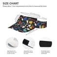 thumbnail image 3 of Zufioo Bowling Ball Print Adult Hollow Hat, Sun Protection Sports Hat - Sweat-absorbent, Adjustable Velcro Style, Unisex, Suitable for Outdoors, 3 of 7
