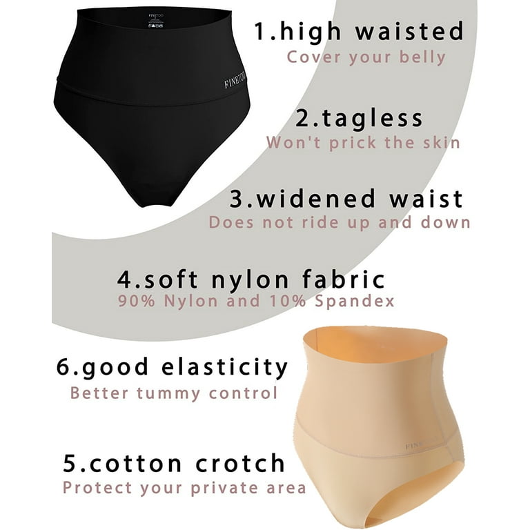 Tummy-Control High Waist Underwear – Dinoto