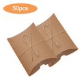 thumbnail image 1 of Bewildely 50 Uds. De papel Kraft Vintage, caja de golosinas de Chocolate, regalo para boda, regalo, banquete, fiesta de cumpleaños Almacenamiento y organización del hogar No.1 Bewildely HA023947-01, 1 of 6