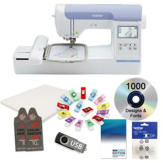 Brother SE600 Sewing & Embroidery Machine w/ 4 x 4 Embroidery Area Bundle