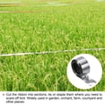 thumbnail image 5 of Uxcell 164ftx0.9" Repellent Ribbon Keep Away Bird Reflective Scare Tape, Silver 3Pack, 5 of 5