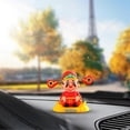 thumbnail image 4 of God of Wealth Bobblehead, Shaking Fortune God Decoration, Creative Car Bonsai Toy, 4 of 5