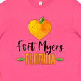 thumbnail image 4 of Inktastic Fort Myers Florida Orange in Heart Youth T-Shirt, 4 of 5