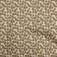 thumbnail image 1 of oneOone Polyester Spandex Brown Fabric Leaf With Stripes Fabric For Sewing Printed Craft Fabric By The Yard 56 Inch Wide, 1 of 5