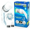 thumbnail image 1 of Bell + Howell Scrubtastic Express White Rechargeable Handheld Power Scrubber – Cordless Bathroom Cleaner, 1 of 6