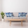 thumbnail image 4 of Ambesonne Landscape Throw Pillow Cover 4 Pack, Sunbeams from Clouds, 16", Grey Blue, 4 of 6