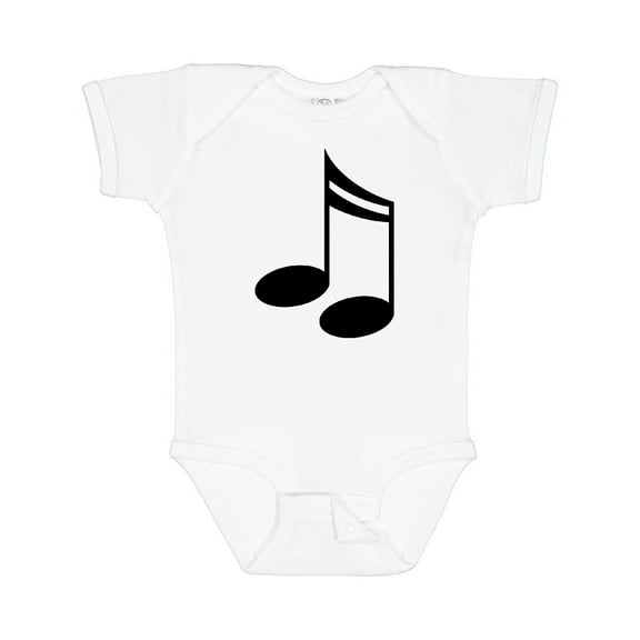 Inktastic Music Notes for the Music Lover Boys or Girls Baby Bodysuit