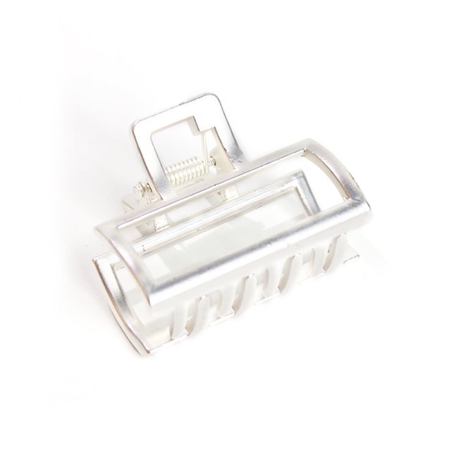 Horquillas de Metal con forma cuadrada geométrica, pinzas para el pelo de aleación, accesorios para el cabello, tocados para niñas y mujeres a la moda
