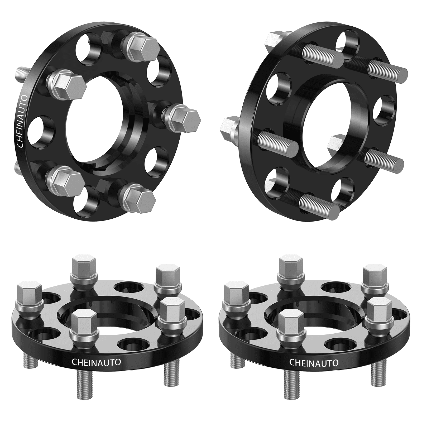 2pc 15mm Thick Wheel Spacers, 5x120 Hubcentric 60.1 Hub
