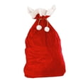 thumbnail image 5 of Abbraccia Large Christmas Gift Bag Drawstring Christmas Bag for Gifts Cloth 28x20 inch Santa Bag for Birthday Xmas Package Storage Toys, 5 of 10